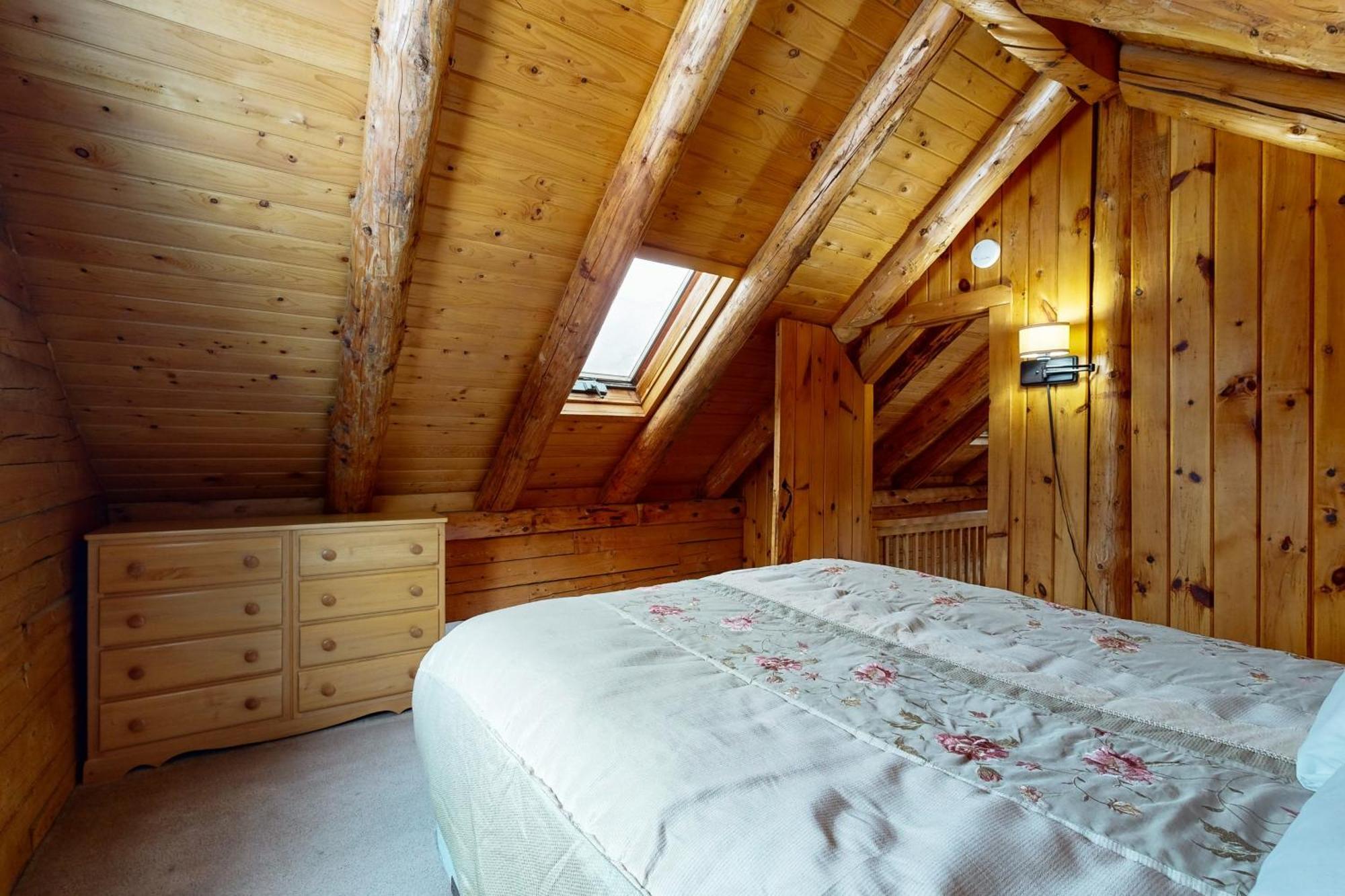 Twin View Log Home Carroll Eksteriør billede