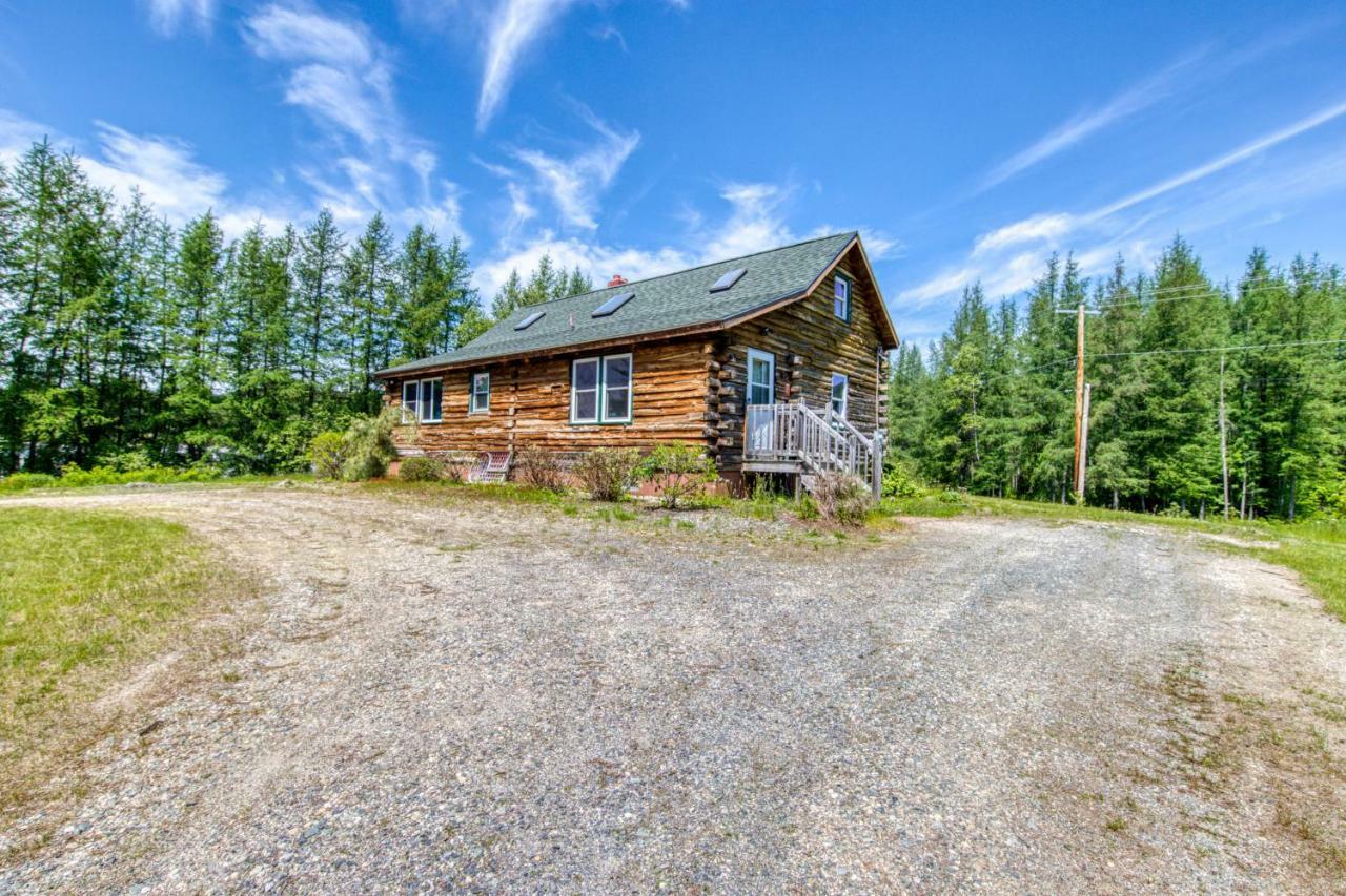 Twin View Log Home Carroll Eksteriør billede