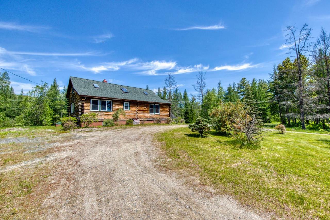 Twin View Log Home Carroll Eksteriør billede